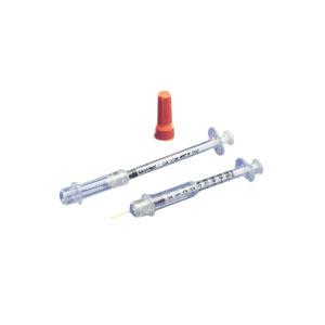 BX/100 MONJECT INSULIN SAFETY SYRINGES, 29G X 1/2IN, 1.2ML SYRINGE
