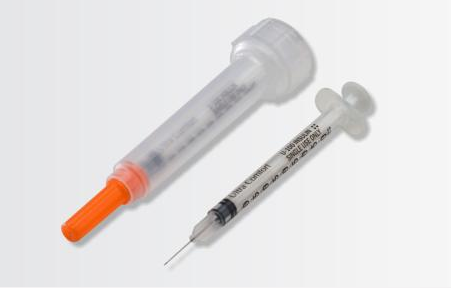 BX/100 MONOJECT INSULIN SYRINGE, 29G X 1/2IN, 1/3ML