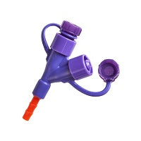 EA/1 KANGAROO ENFIT Y-PORT/PEG ADAPTER 16FR NON STERILE-ORANGE POLYURETHANE