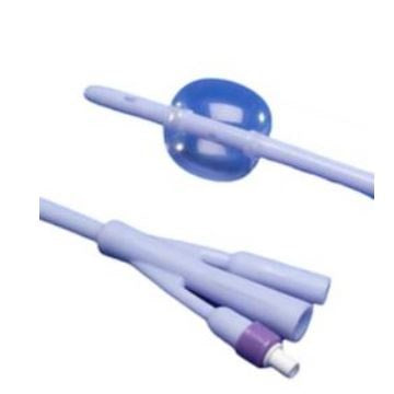 BX/10 DOVER 100% SILICONE FOLEY CATHETER, 30CC, 3-WAY, 20FR
