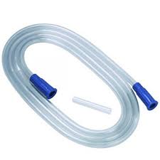 EA/1 ARGYLE STERILE SURGICAL SUCTION TUBING WITH MOLDED CONNECTOR 5MMX 1.8M 6IN