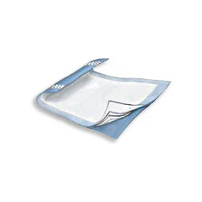 CS/6BG (10EA/BG) WINGS FLUFF AND POLYMER BREATHABLE UNDERPAD 30" X 36" LT. BLUE Heavy Item