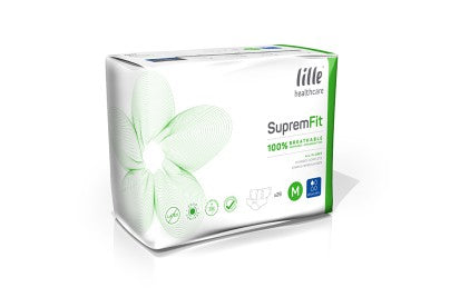 CS/4BG (20EA/BG) LILLE HEALTHCARE LILFIT SUPREM T1 SMALL EXTRA + TOTAL ISO ABSORBENCY 1890 ML Heavy Item