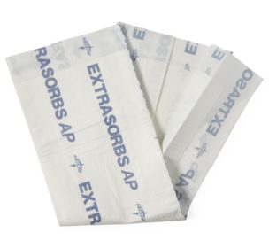 CS/70 EXTRASORB AIR PERMEABLE DISPOSABLE UNDERPAD FOR LAL SURFACE USE 30"X36" (EXTRASRB3036A)
