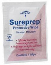 BX/50 SUREPREP NO-STING SKIN PROTECTANT WIPE WATER-BASED