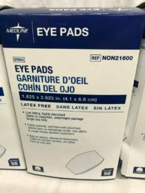 BX/50 EYE PAD MEDIUM 4.1CM X 6.6CM STERILE