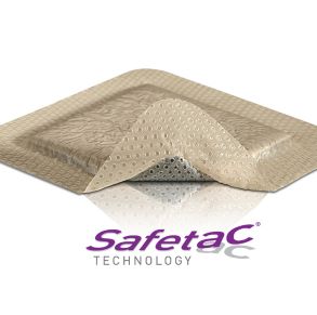 BX/5 MEPILEX BORDER DRESSING AG, SIZE 12.5CM X 12.5CM