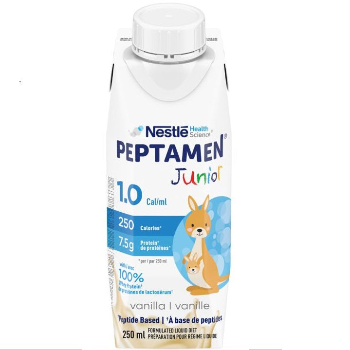 CS/24 PEPTAMEN JUNIOR 1.0, TETRA PRISMA PACK, VANILLA, 250ML