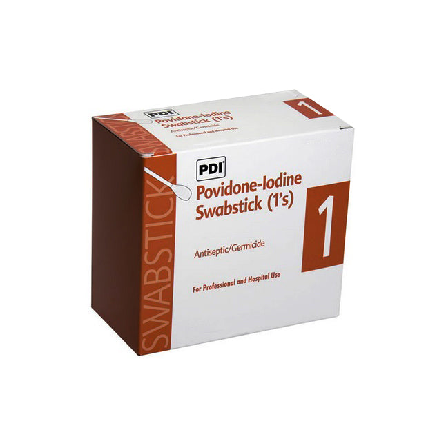 BX/25 (PK/3) POVIDONE IODINE 10%, SWABSTICK