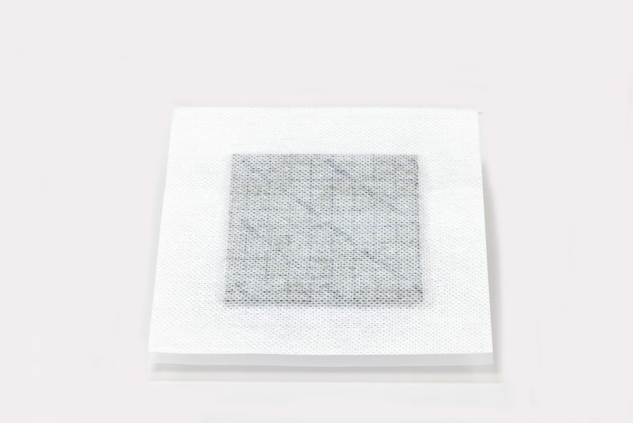 CASE OF 2 (15 PER BOX) POLYMEM SILVER 6” X 6” CLOTH ISLAND DRESSING