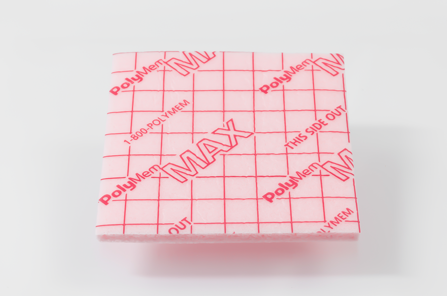 CASE OF 4 (10 PER BOX) POLYMEM MAX3” X 3” NON-ADHESIVE PAD DRESSING