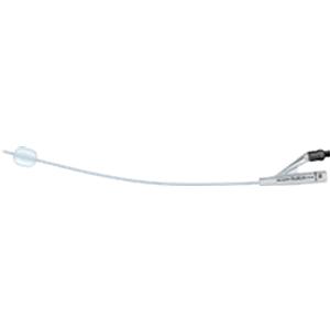 BX/10 SILKOMED 2-WAY FOLEY CATHETER 8FR 12" 3CC 100% SILICONE W/ PRE-LOADED STYLET WHITE STERILE