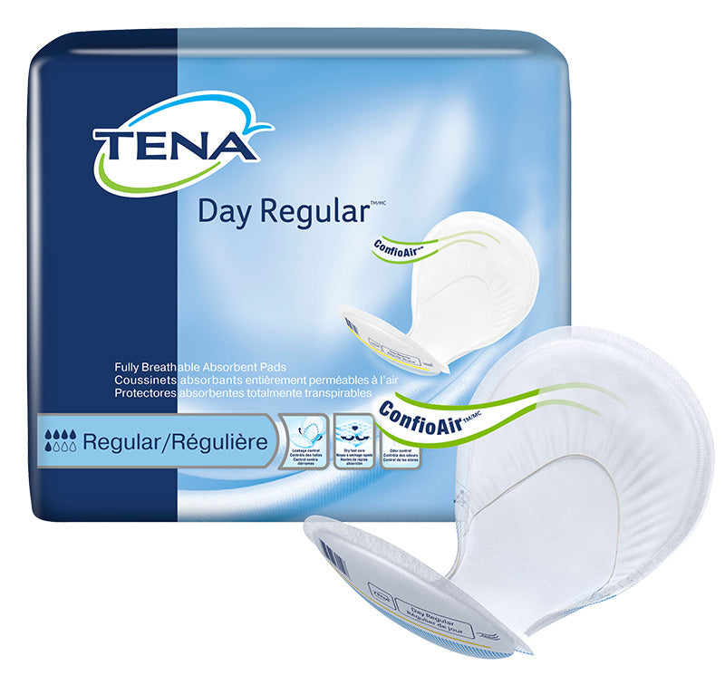 CS/2PKG (46/PKG) TENA DAY REGULAR PADS W/ WETNESS INDICATOR, BLUE Heavy Item More info...