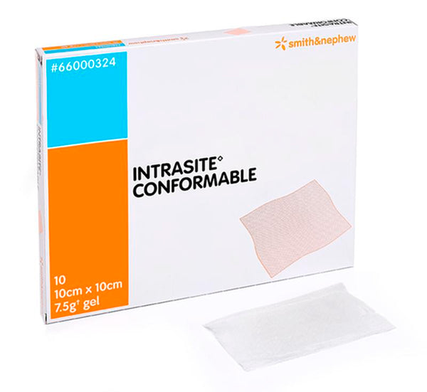 BX/10 INTRASITE CONFORMABLE HYDROGEL DRESSING, SIZE 10CM X 40CM More info...