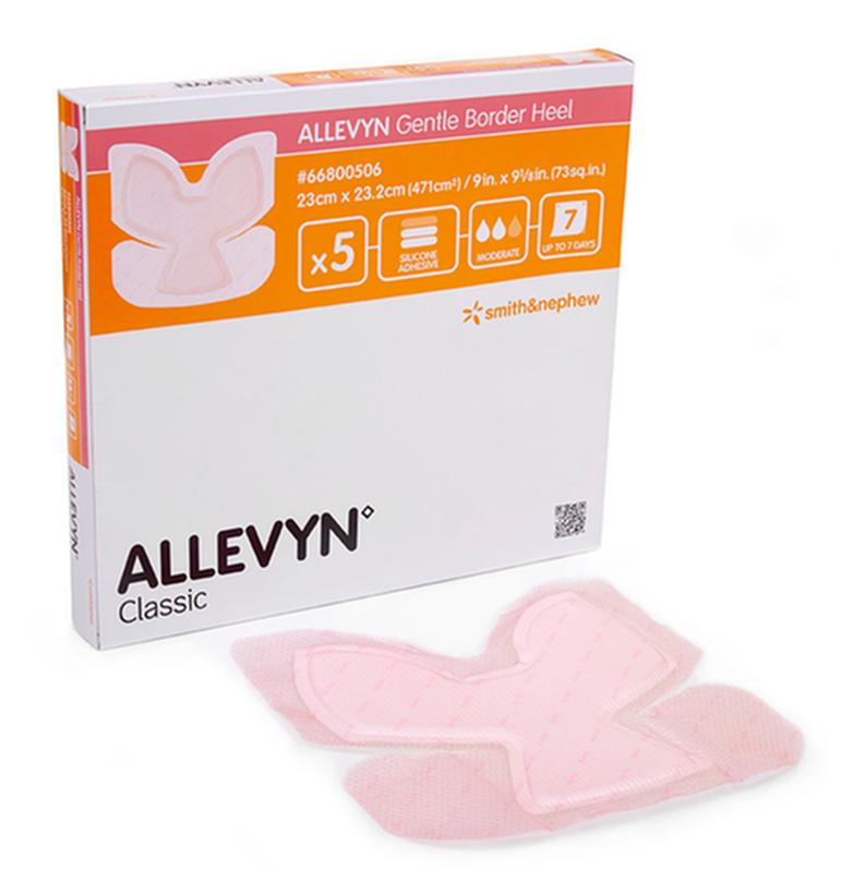 BX/5 ALLEVYN GENTLE BORDER HEEL DRESSING More info...