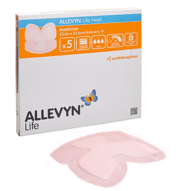 BX/5 ALLEVYN LIFE ADVANCED FOAM HEEL WOUND DRESSING More info...