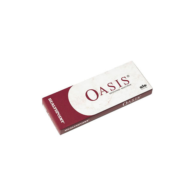 BX/10 OASIS WOUND MATRX,SLOTTED 3CM X 3.5CM