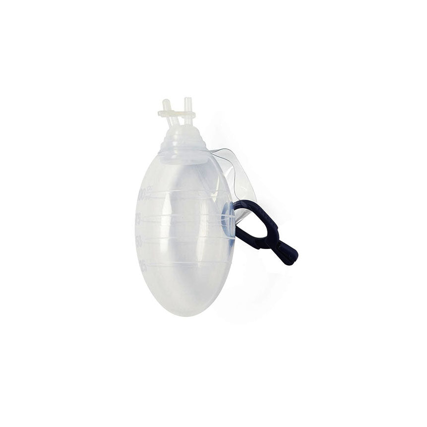 BX/10 JACKSON-PRATT BULB RESERVOIR 100CC SILICONE ANTI-REFLUX VALVE THREADED OUTLET