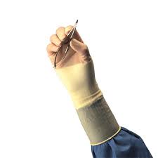BX/50PR PROTEXIS PI SURGICAL GLOVE CREAM STERILE,SIZE 6.5 LENGTH 11.3" INTERLOCKING BEADED CUFF, PUN