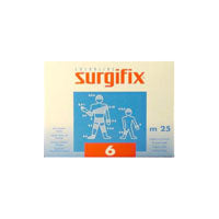 EA/1 SURGIFIX BANDAGE ROLL 1" X 25M SIZE #6 SEAMLESS TUBULAR NET ELASTIC LATEX-FREE