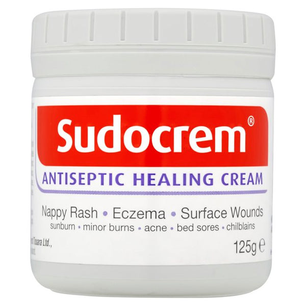 EA/1 SUDOCREM INCONTINENCE CREAM 125G ANTIBACTERIAL HYPOALLERGENIC SOOTHE HEAL & PROTECT DIAPER RASH