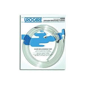 EA/1 CLEAR VINYL DRAINAGE TUBING WITH GRADUATED ADAPTOR AND CAP, SIZE 60IN LENGTH X 9/32IN ID, NON-S