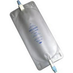 EA/1 URO-SAFE DISPOSABLE VINYL LEG BAG WITH THUMB CLAMP, SIZE 32 OZ (LARGE)