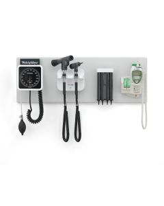 EA/1 WALL TRANSFOMER 777 GREEN SERIES, W, PANOPTIC OPTHALMOSCOPE, SURE TMEP 690 THERMOMETER AND WALL