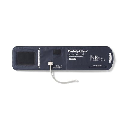 EA/1 REUSABLE BLOOD PRESSURE CUFF, 2-TUBE, ADULT, FLEXI-PORT