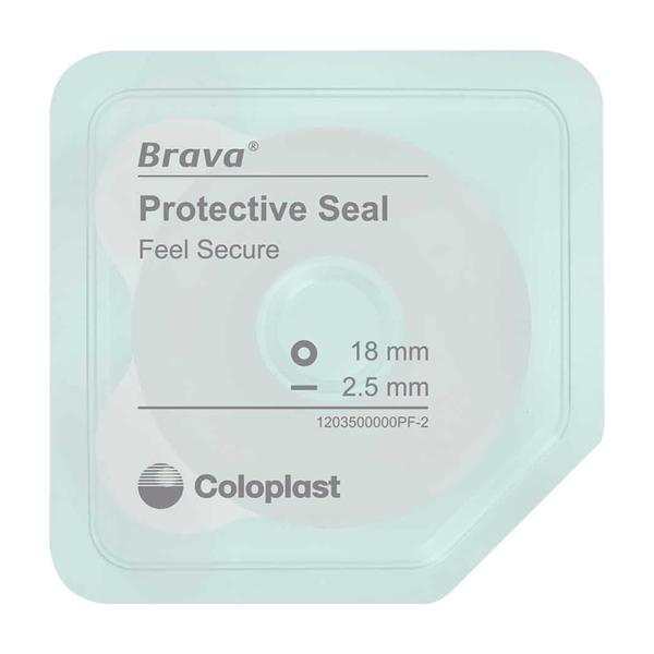 BX/10 BRAVA WIDE ADHESIVE PROTECTIVE RINGS 18MM ID 64MM OD