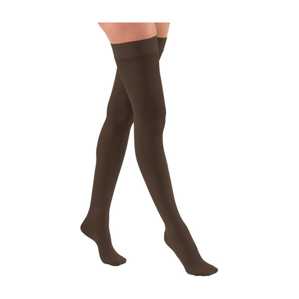 PR/1 JOBST ULTRASHEER WOMEN, THIGH HIGH, 20-30MMHG, LG, ESPRESSO, CLOSED TOE