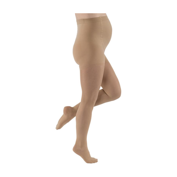 PR/1 JOBST ULTRASHEER WOMEN, MATERNITY, 15-20MMHG, LG, NATURAL, CLOSED TOE ** Discontinued **