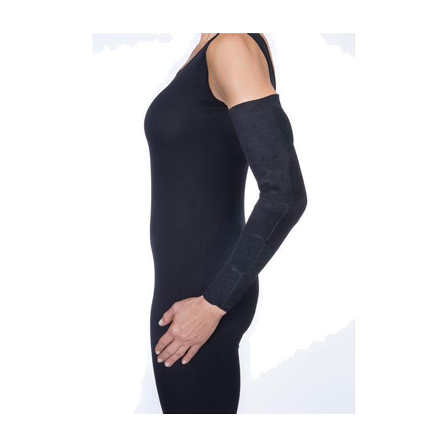 BX/1 JOBST FARROWWRAP LITE READY-TO-WEAR ARM WRAP 20-30 MMHG, LARGE REGULAR LEFT, BLACK