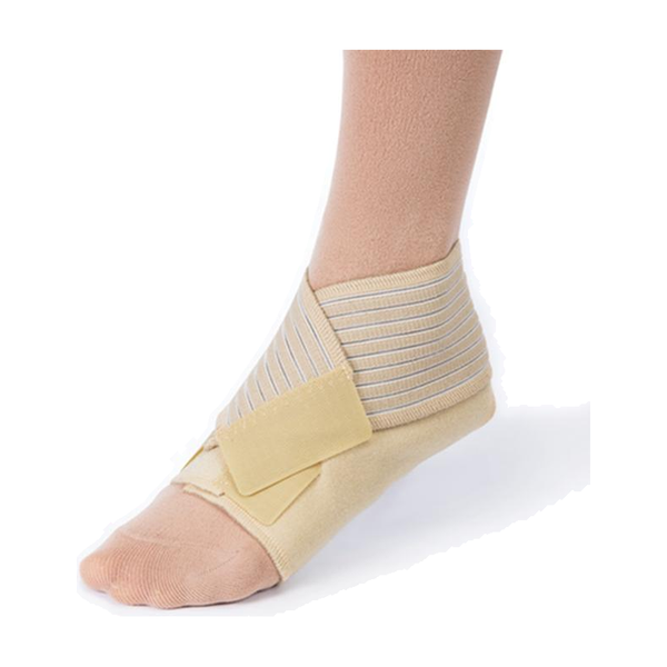 BX/1 JOBST FARROWWRAP CLASSIC READY-TO-WEAR FOOTPIECE 30-40 MMHG, LARGE REGULAR, TAN