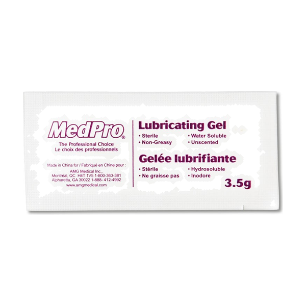 BX/144 MEDPRO LUBBRICATING GEL, 3.5G, STERILE