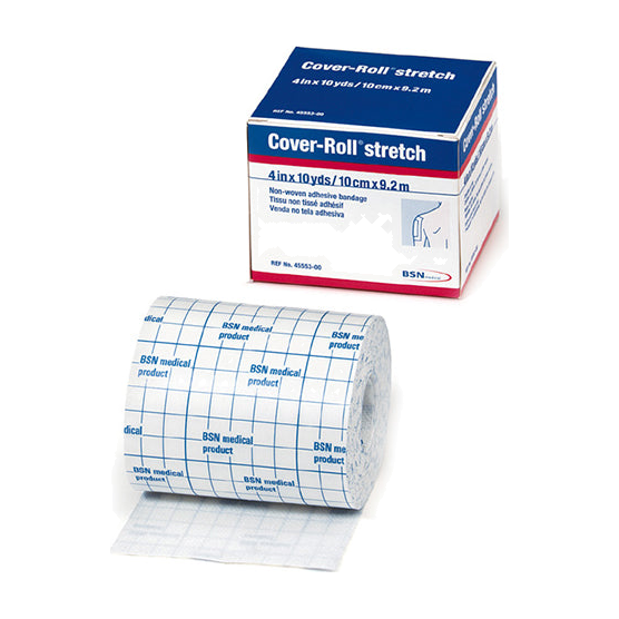 BX/1 COVER-ROLL STRETCH NON-WOVEN ADHESIVE FIXATION SHEET 10CM X 9.2M