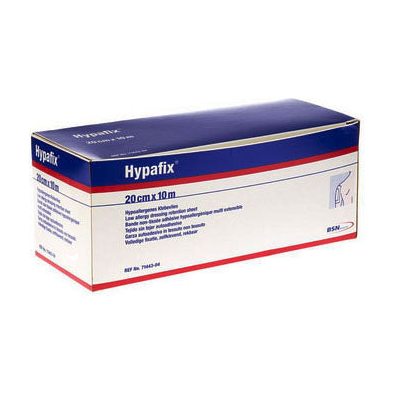 BX/1 HYPAFIX STRETCH NON-WOVEN ADHESIVE FIXATION SHEET 20CM X 10M