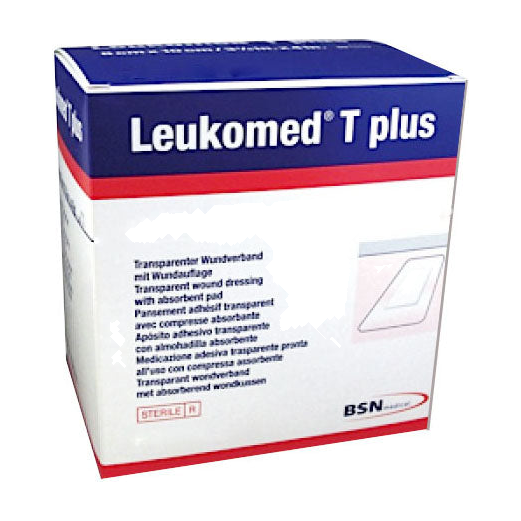 BX/50 LEUKOMED T PLUS WTRPRF ADH TRANSP STERILE DRESSING W/ABS PAD 8CM X 15CM (HOSPITAL PACK)