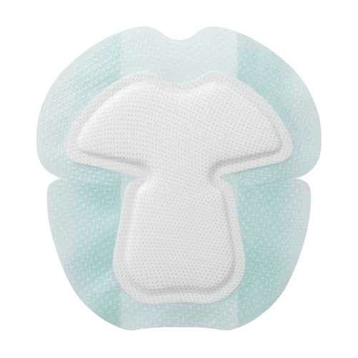 BX/5 BIATAIN SILICONE FIT FOAM DRESSING - HEEL 7.2 X 6.6" (18.2 X 16.9 CM)