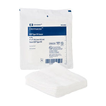 BG/200 DERMACEA NON-STERILE NON-WOVEN 4X4 GAUZE 4PLY SPONGE