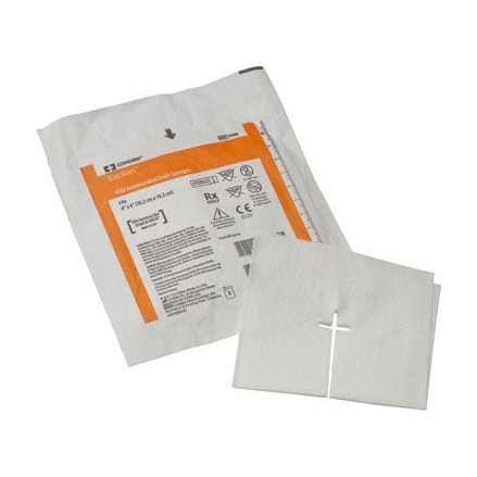 BX/25 EXCILON AMD ANTIMICROBIAL SPONGE WITH PHMB, 4IN X 4IN, STERILE