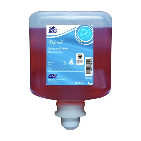 CS/8 REFRESH DEBONAIRE SKIN CLEANSER, PINK, 1L Heavy Item
