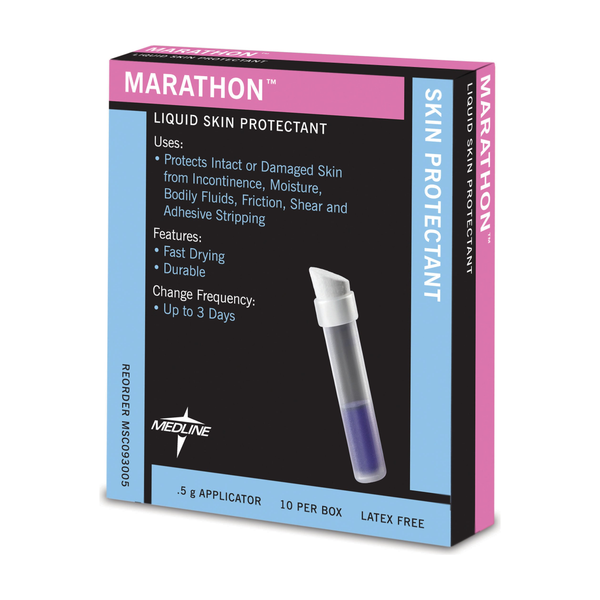 BX/5 MARATHON LIQUID SKIN PROTECTANT, 0.5G APPLICATOR, LATEX-FREE