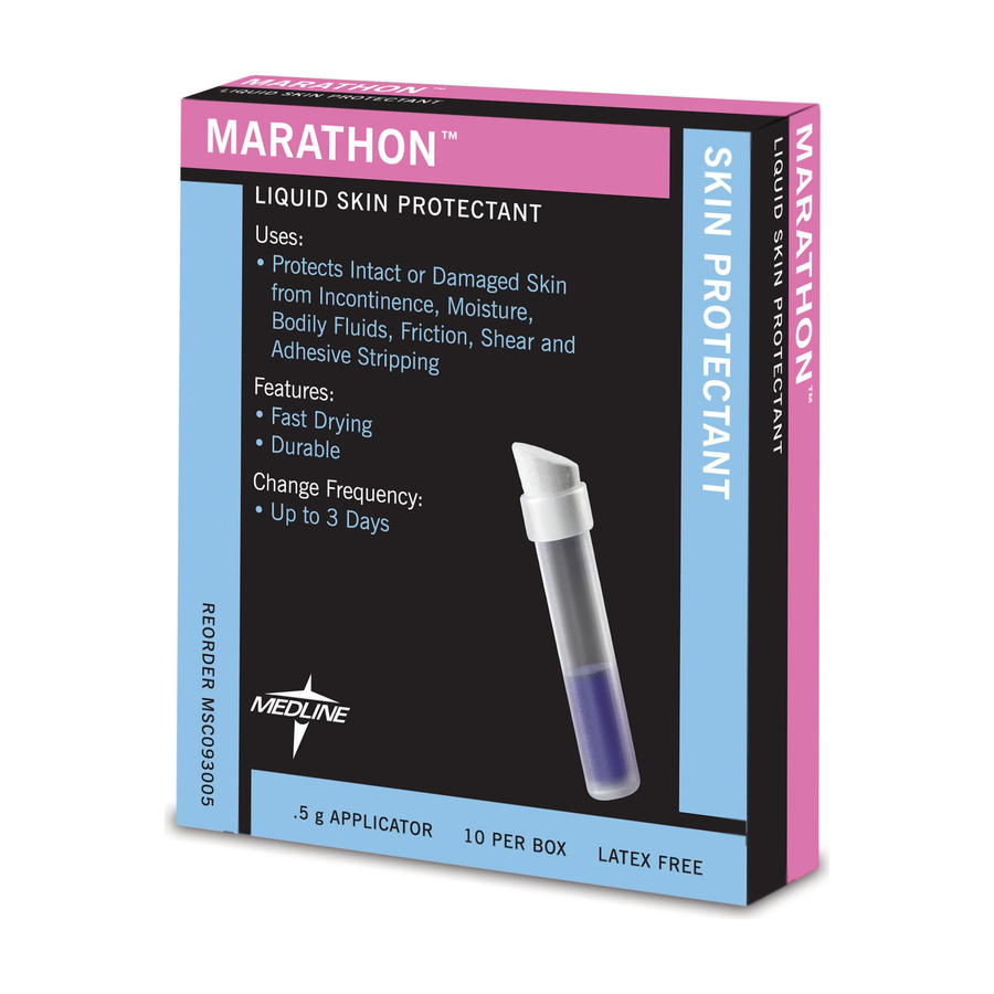 BX/5 MARATHON LIQUID SKIN PROTECTANT, 0.5G APPLICATOR, LATEX-FREE