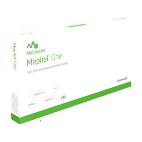 BX/10 MEPITEL ONE DRESSING, 5CM X 7.5CM