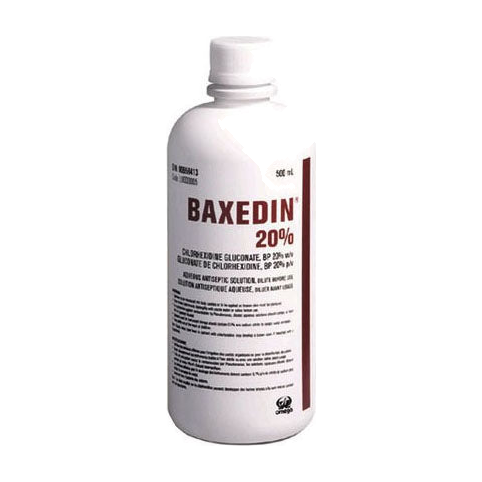 EA/1 BAXEDIN ANTISEPTIC SOLUTION, 20%, 500ML