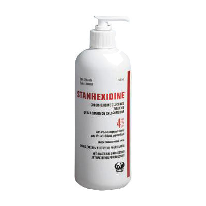 EA/1 4% SOLUTION STANHEXIDINE,450ML.