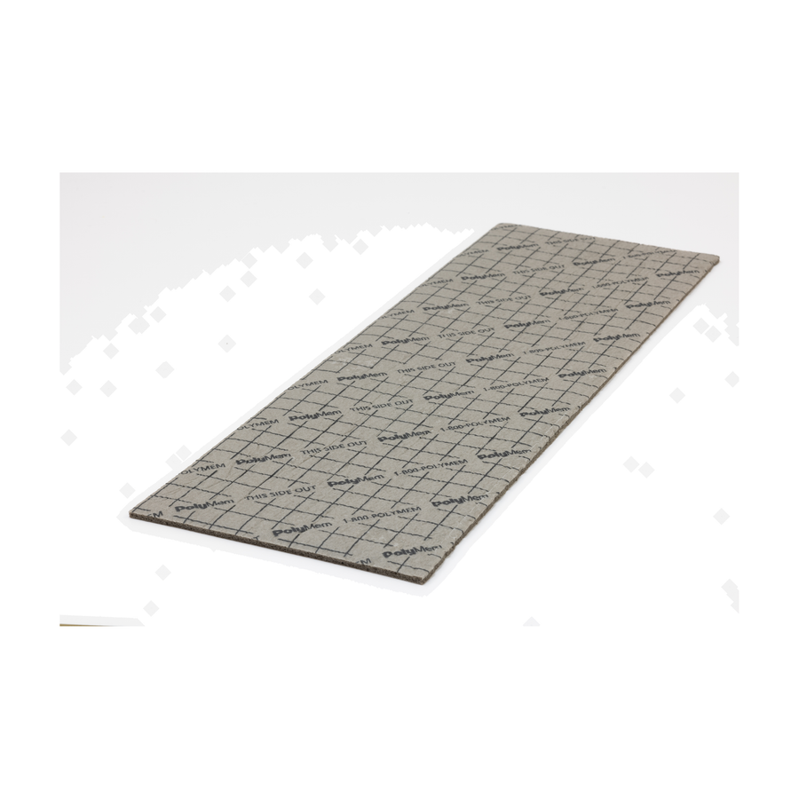 BX/12 POLYMEM SILVER NON-ADHERENT DRESSING, 4" X 12.5" (10CM X 32CM).