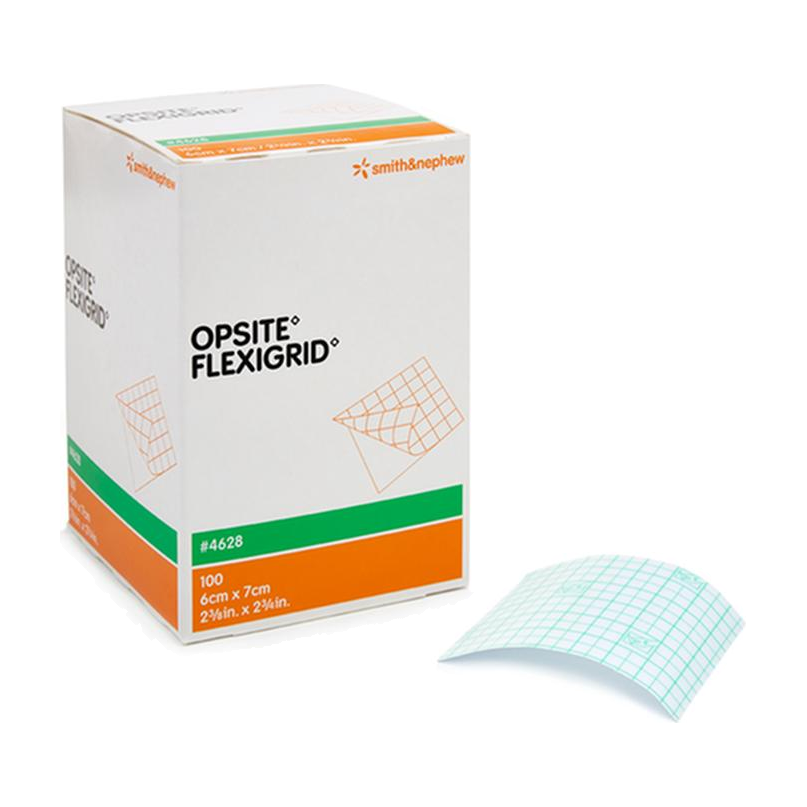 BX/20 OPSITE FLEXIGRID ADHESIVE FILM DRESSING, SIZE 12CM X 25CM