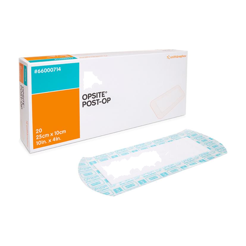 BX/20 OPSITE POST-OP ISLAND DRESSING, SIZE 9.5CM X 8.5CM